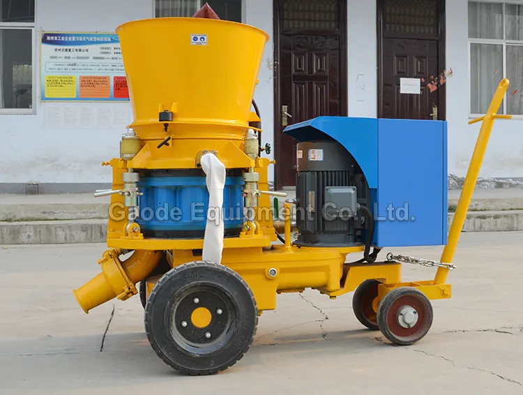 GAODETEC GZ-5ER Efficient Refractory Gunning Machine For Slope Protection
